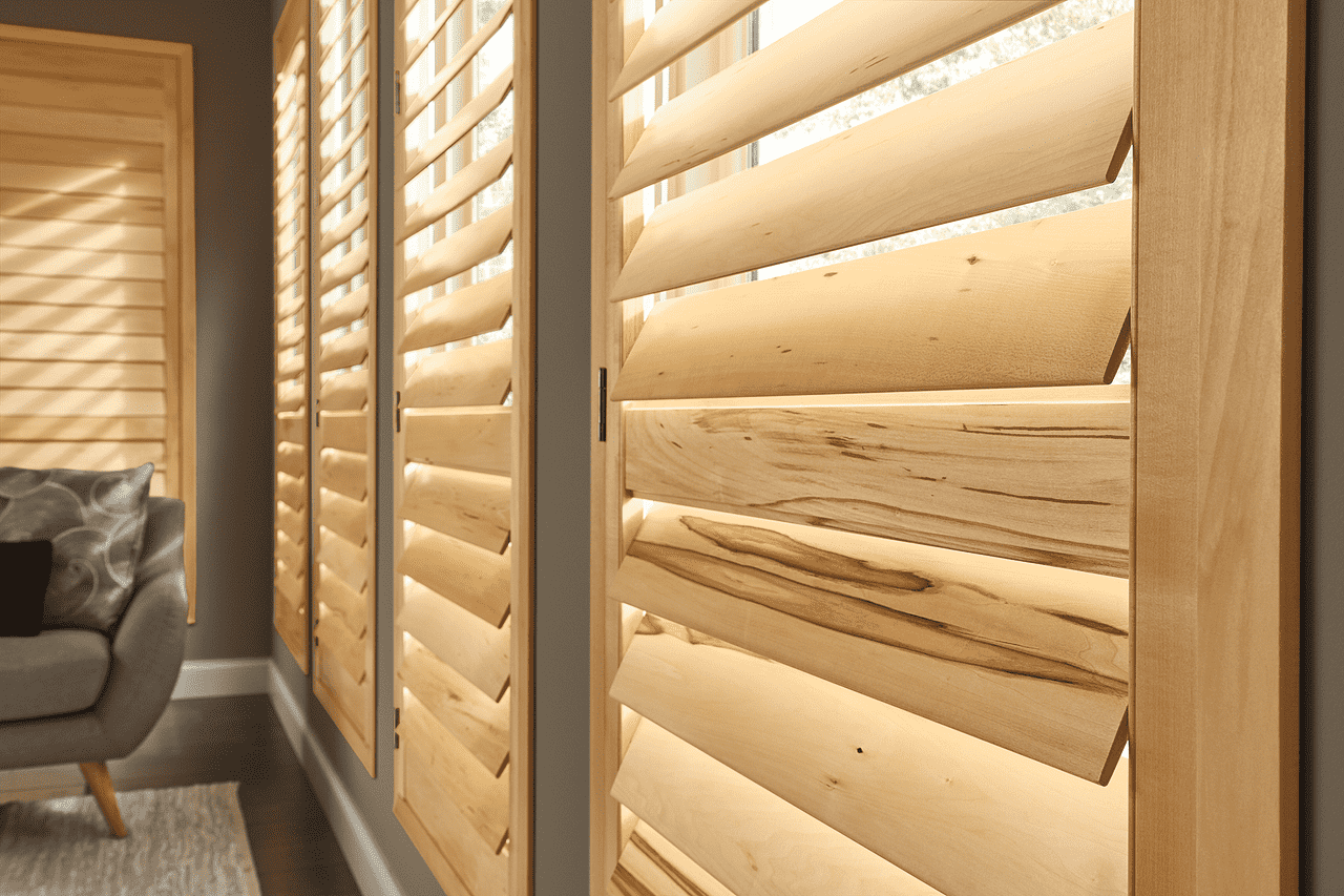 Wood Shutter Window Treatments